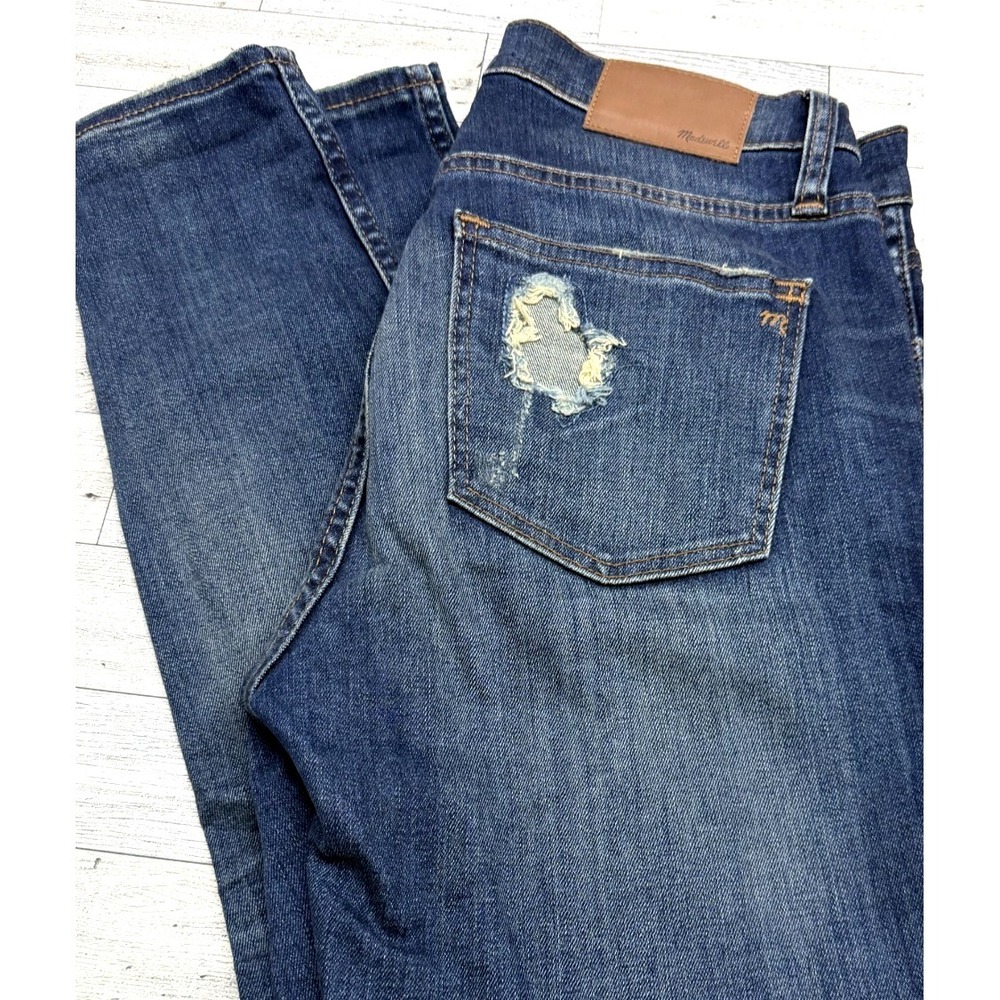 Madewell 9" High-Rise Distressed Skinny Jeans Women's Size 26